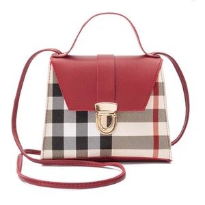🆕 Plaid Shoulder/Crossbody Bag